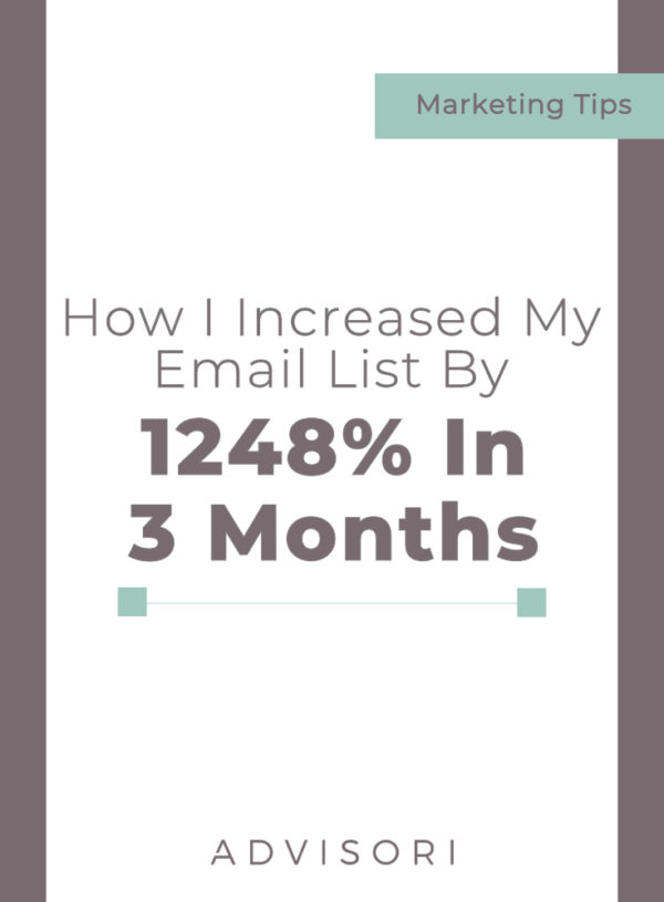 How I Increased My Email List 1248% in Three Months