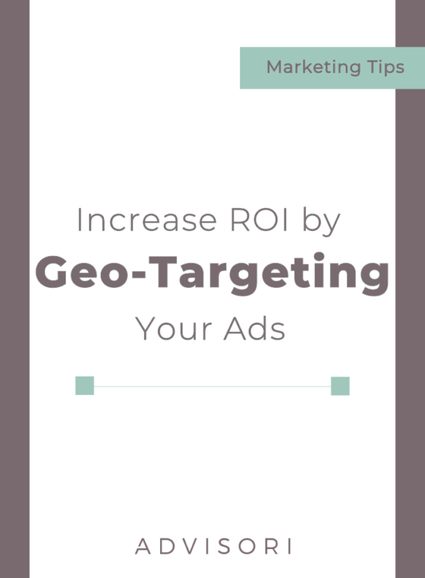 Increase your ROI by Geo-Targeting your Facebook and Instagram Ads! #geotargeting #smallbusinesstips #digitalmarketing