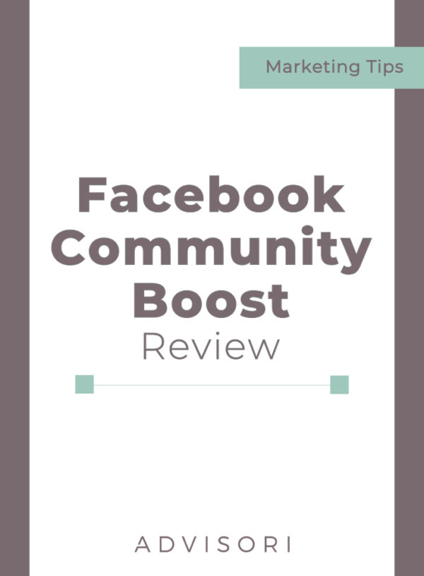 Facebook Community Boost Review