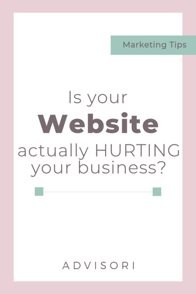 Is your website actually hurting your business? #seo #website